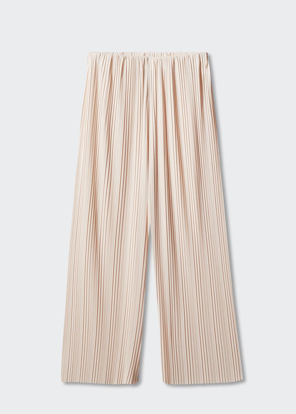 Pleated wideleg trousers - Article without model