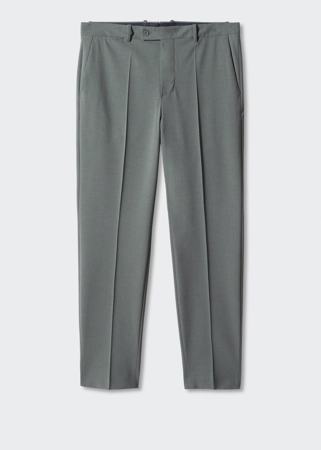 Wool slim-fit suit trousers - Article without model