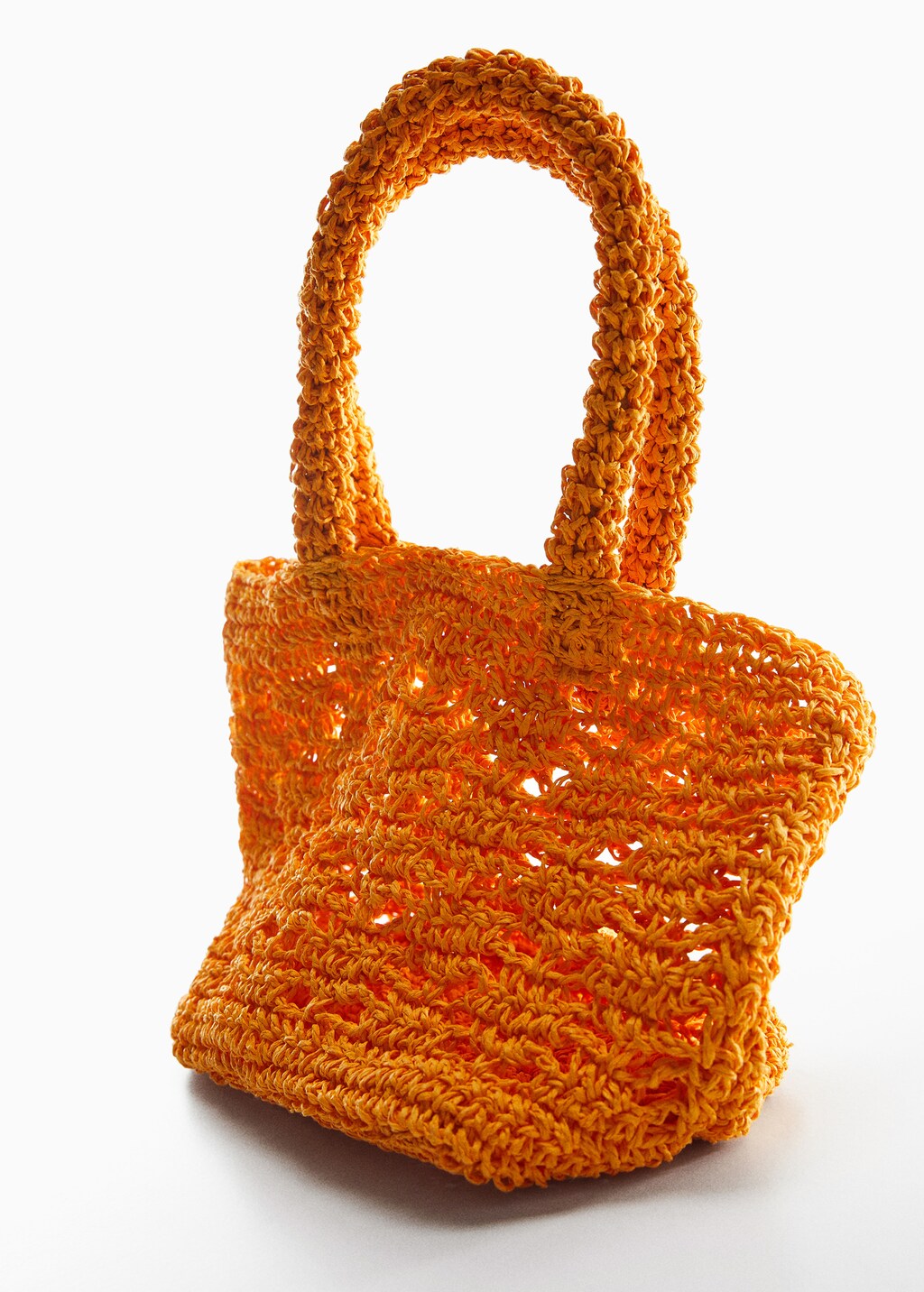 Double-handle raffia bag - Details of the article 5