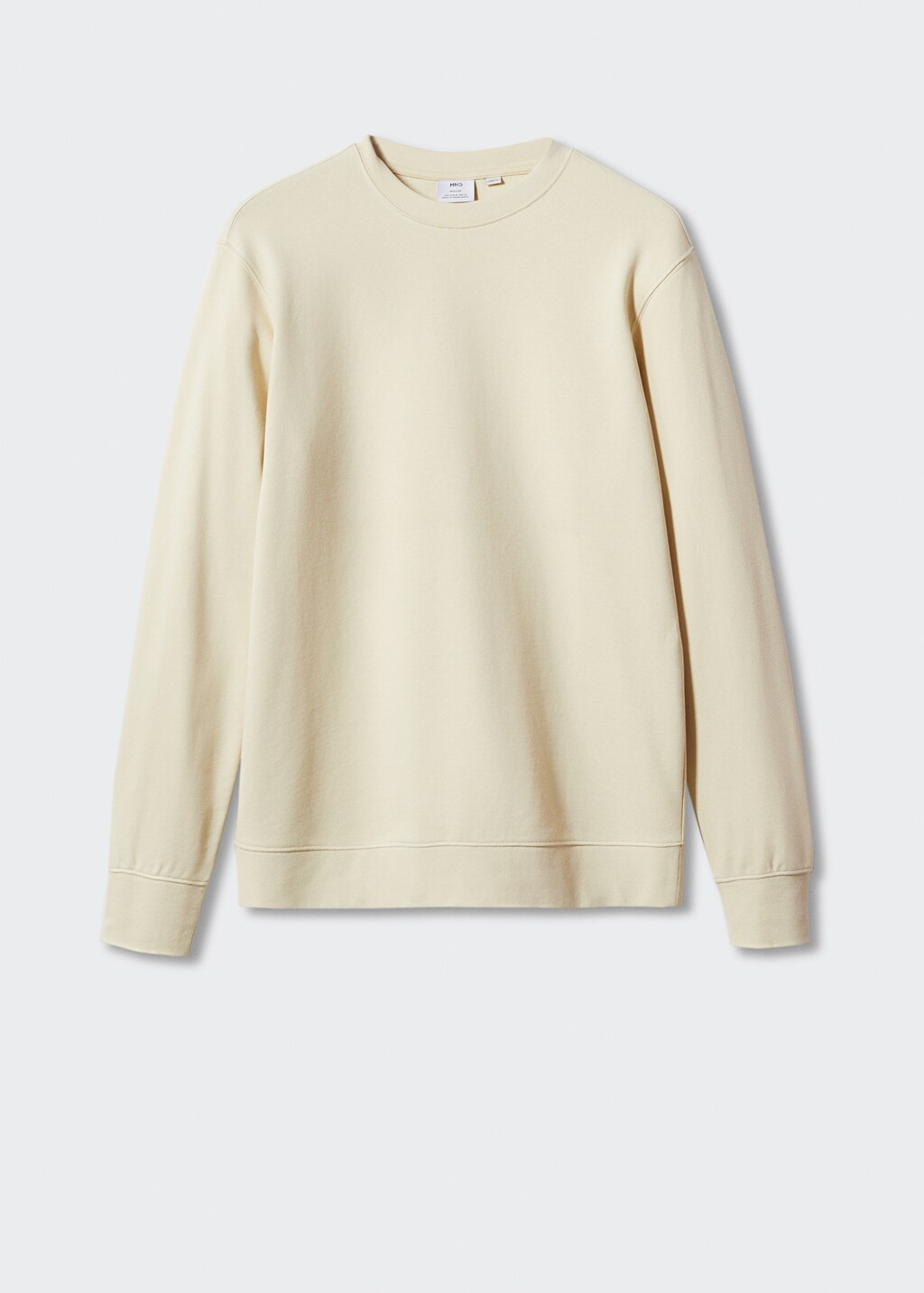 100% cotton basic sweatshirt  - Article without model