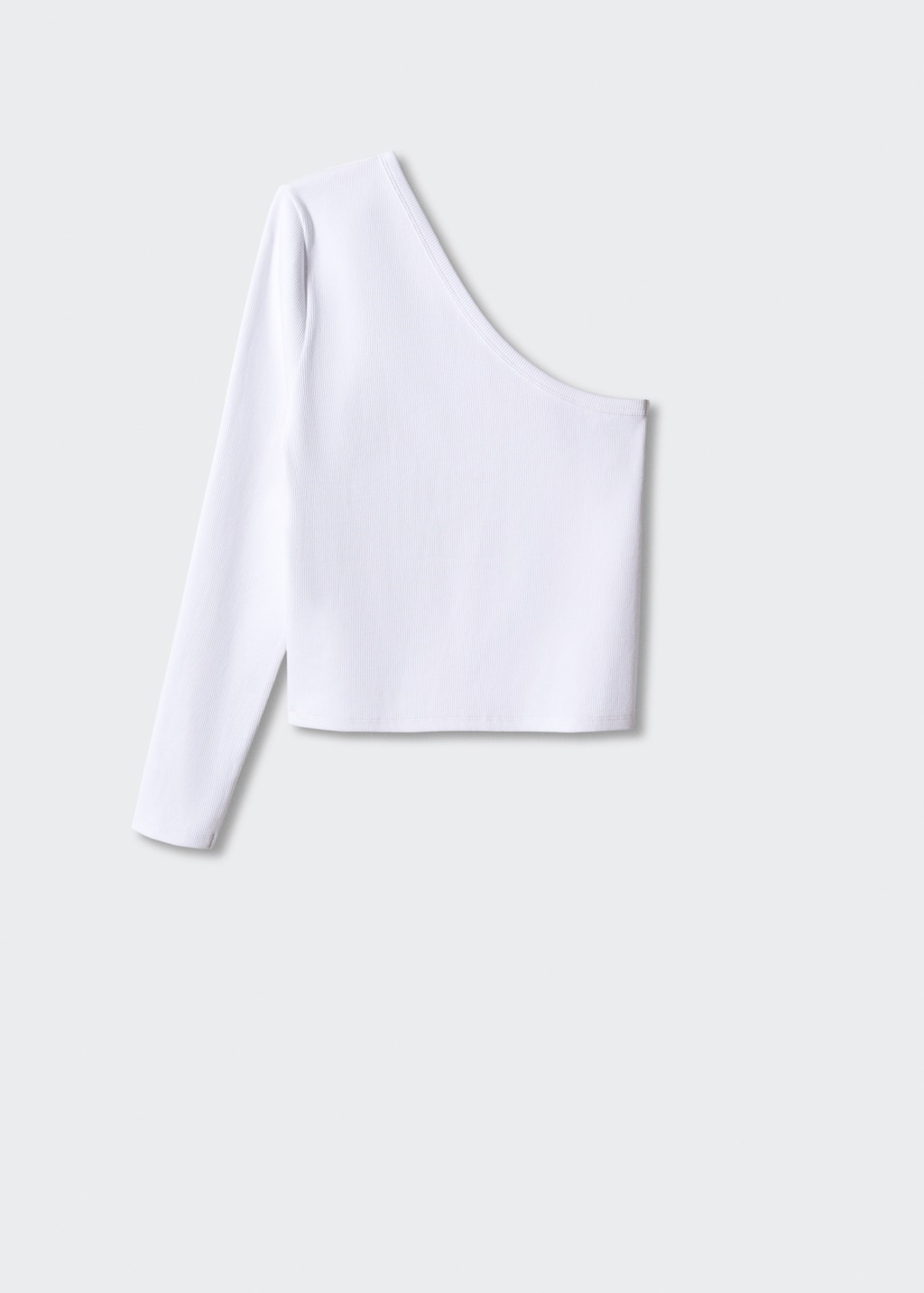 Asymmetric cotton T-shirt - Article without model