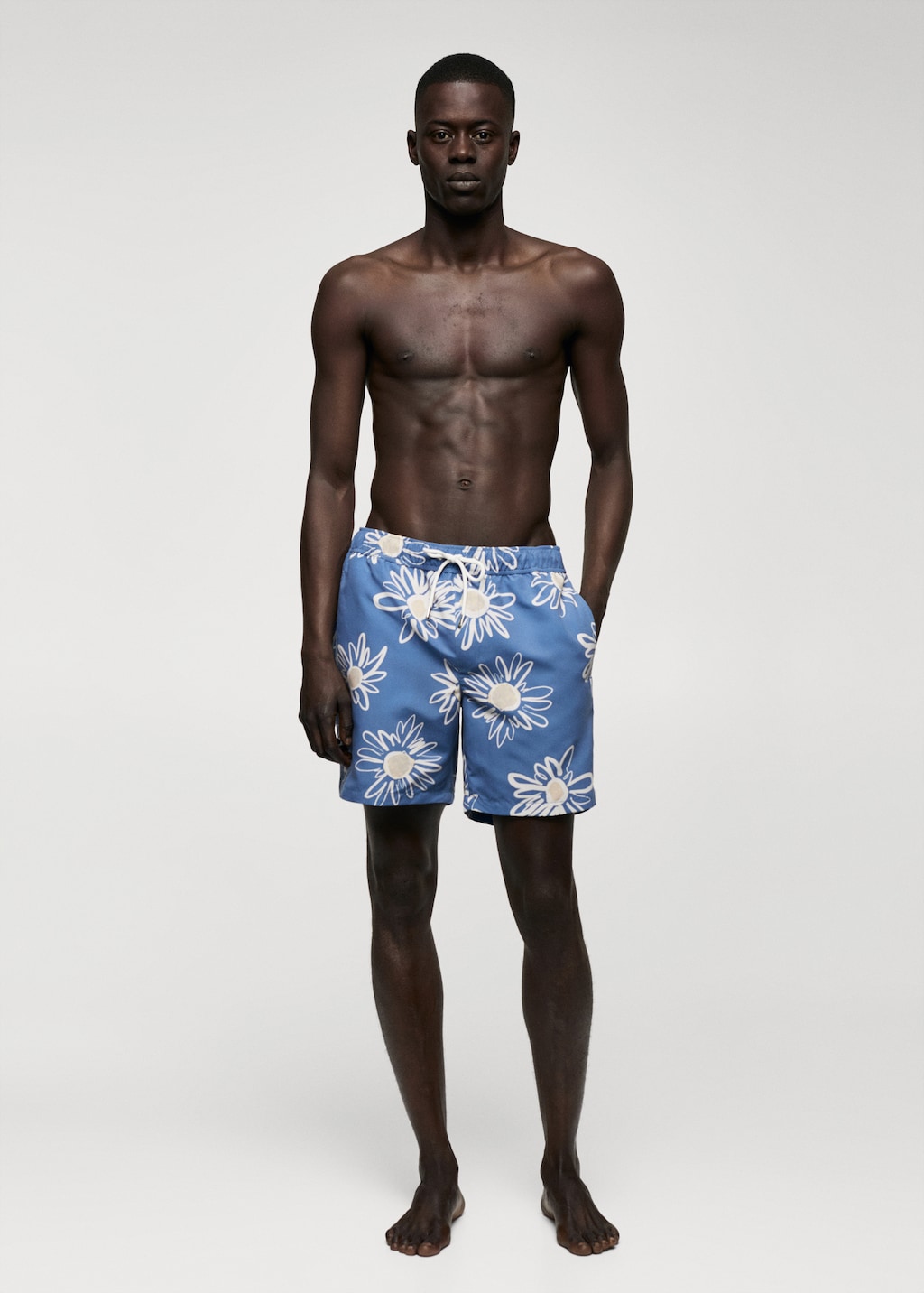 Badeshorts mit floralem Dessin - Detail des Artikels 4