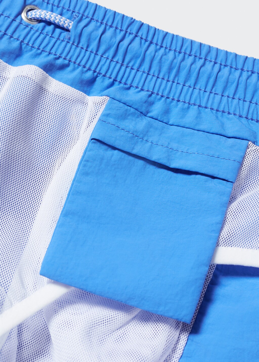 Cord plain swimming trunks - Details of the article 8