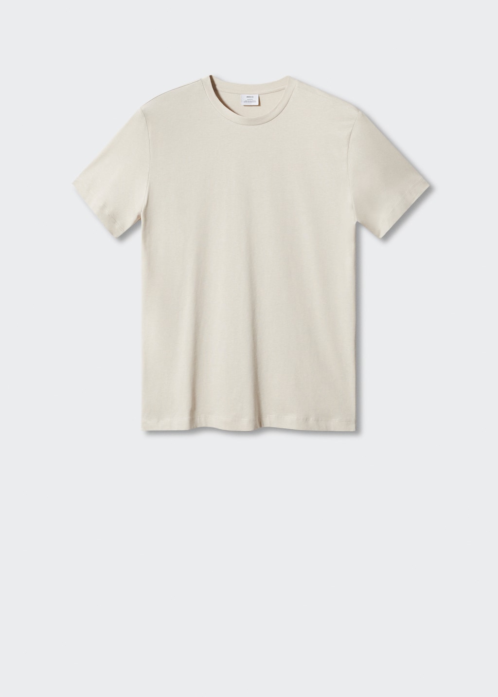 Basic cotton stretch t-shirt - Article without model