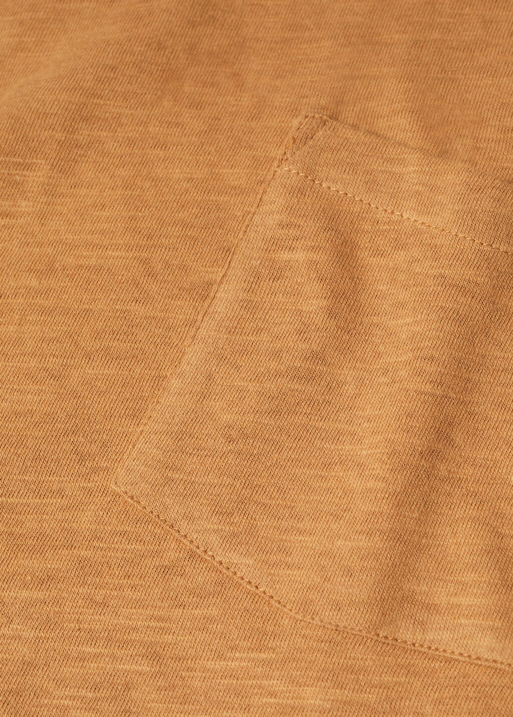 Cotton-linen pocket t-shirt - Details of the article 8