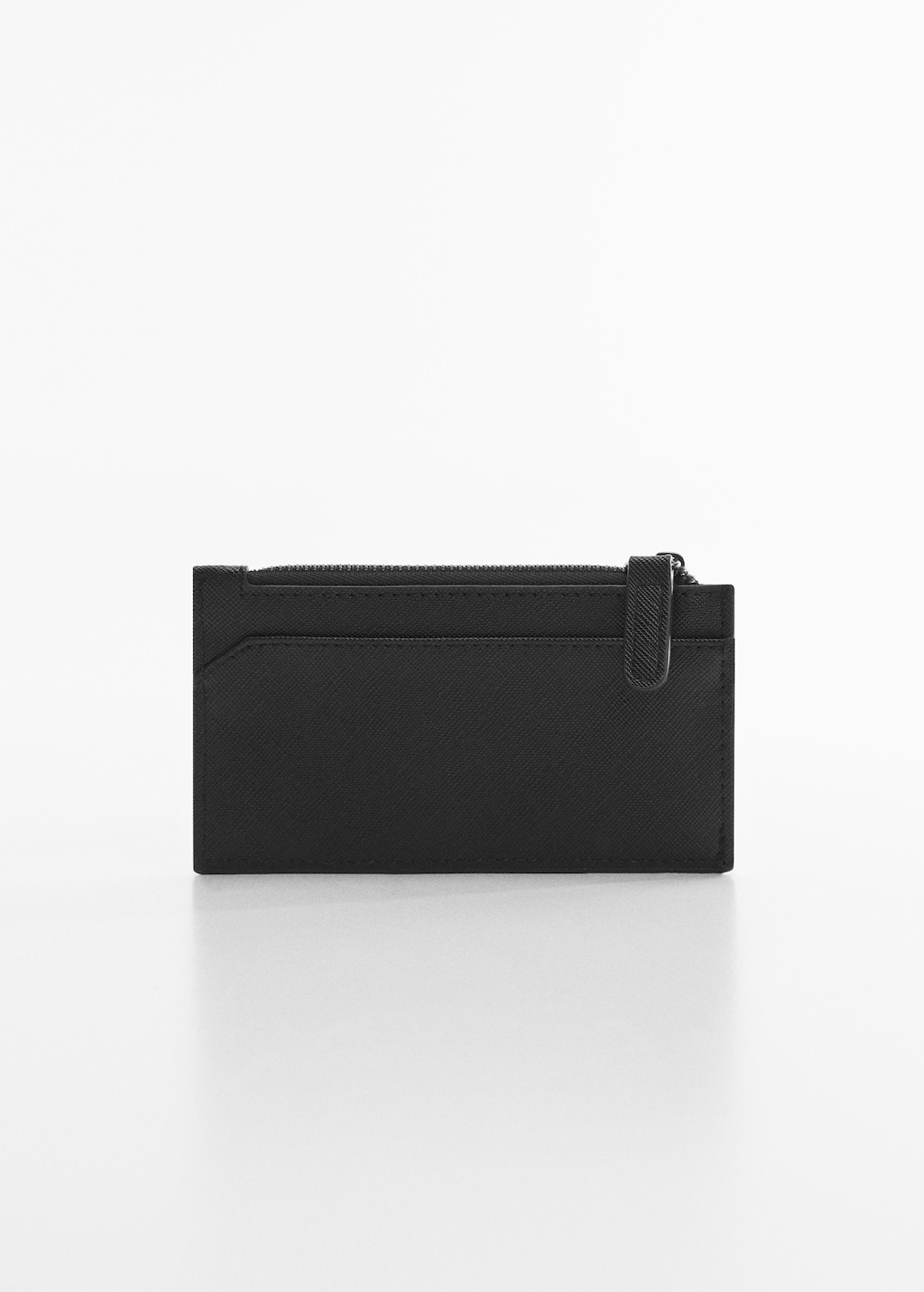 Anti-contactless leather-effect card holder - Details of the article 1