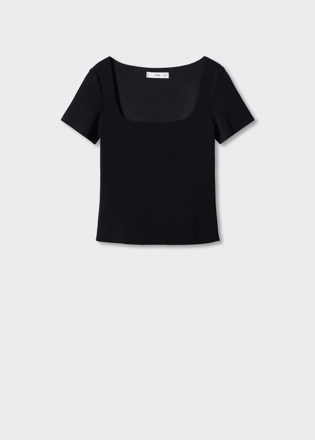 Square neck t-shirt - Article without model