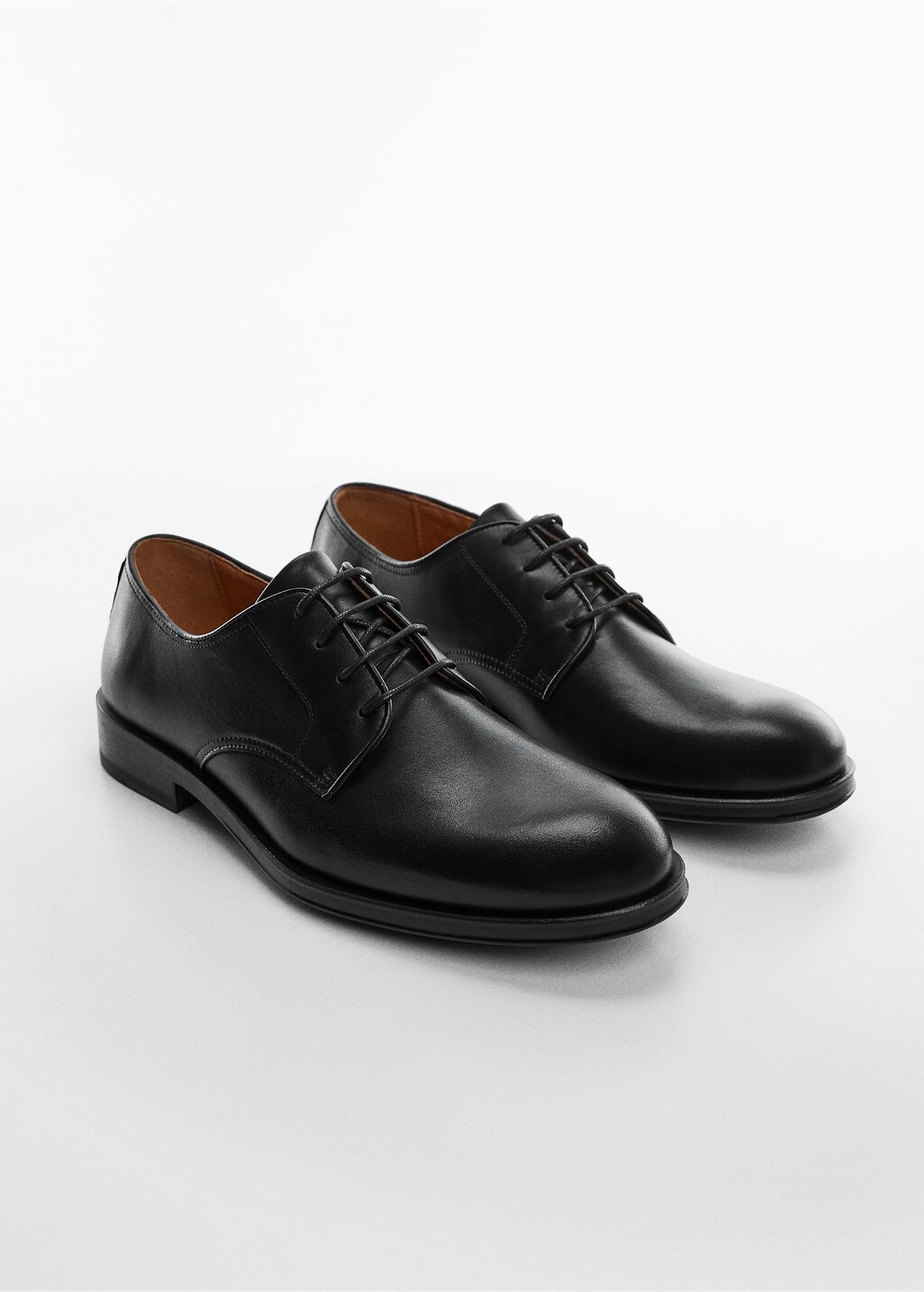 Leather suit shoes - Medium plane