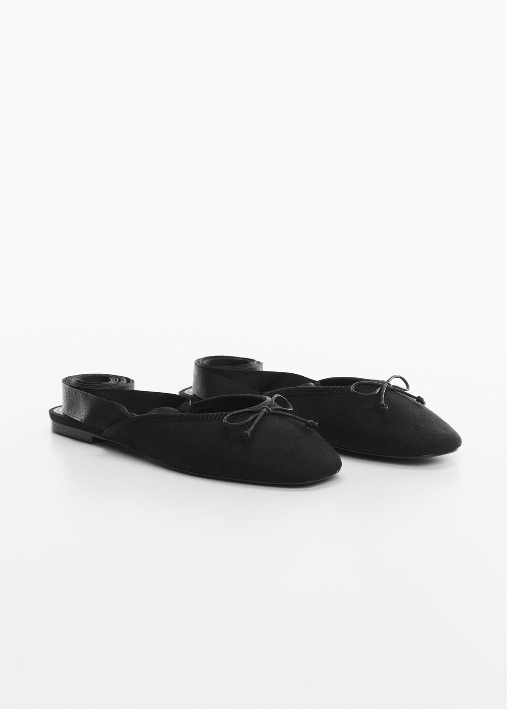 Lace-up ballerinas - Medium plane