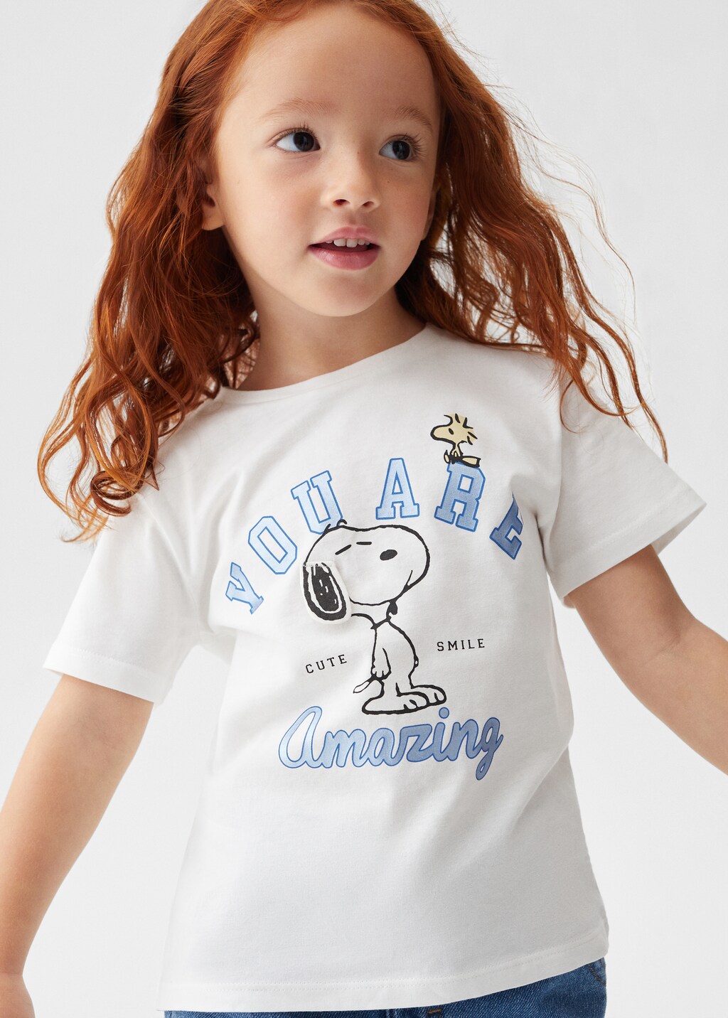 Bedrukt Snoopy T-shirt - Detail van het artikel 1