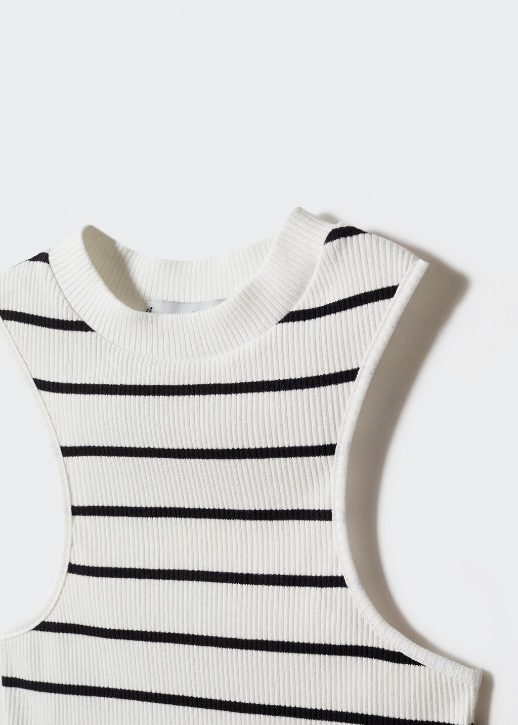 Perkins collar striped top - Details of the article 8