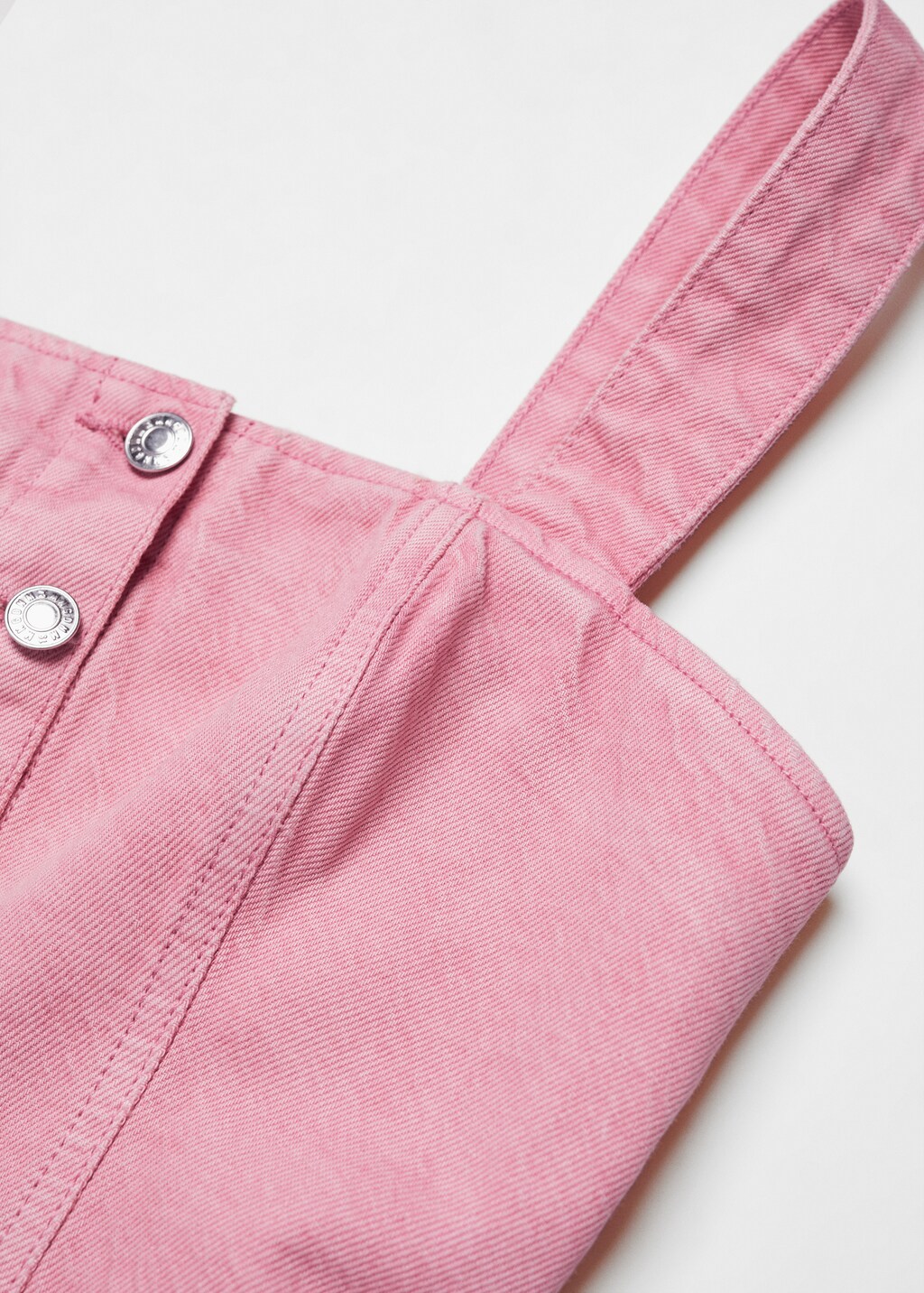 Button denim dress - Details of the article 8