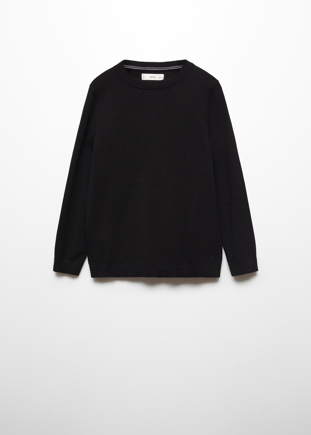 Mango black sweater best sale