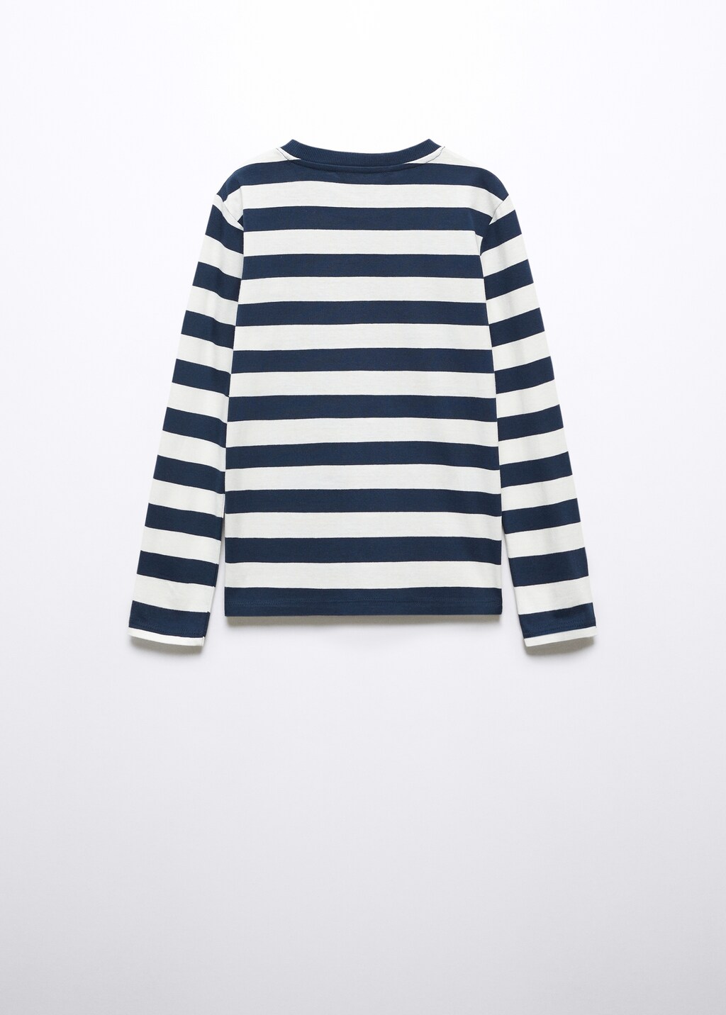 Striped long sleeves t-shirt - Reverse of the article