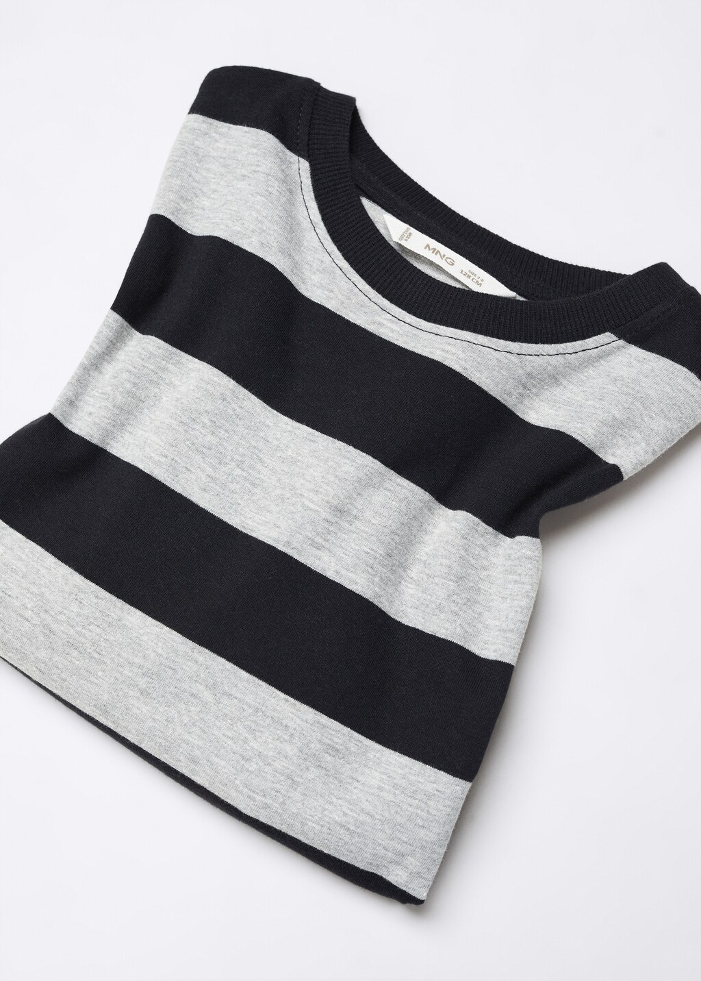 Striped long sleeves t shirt Boys MANGO OUTLET United Kingdom