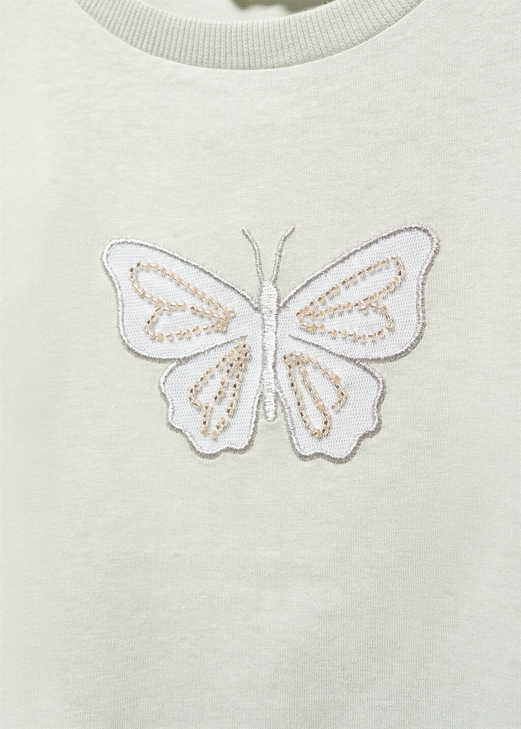 Embossed butterfly t-shirt - Details of the article 8