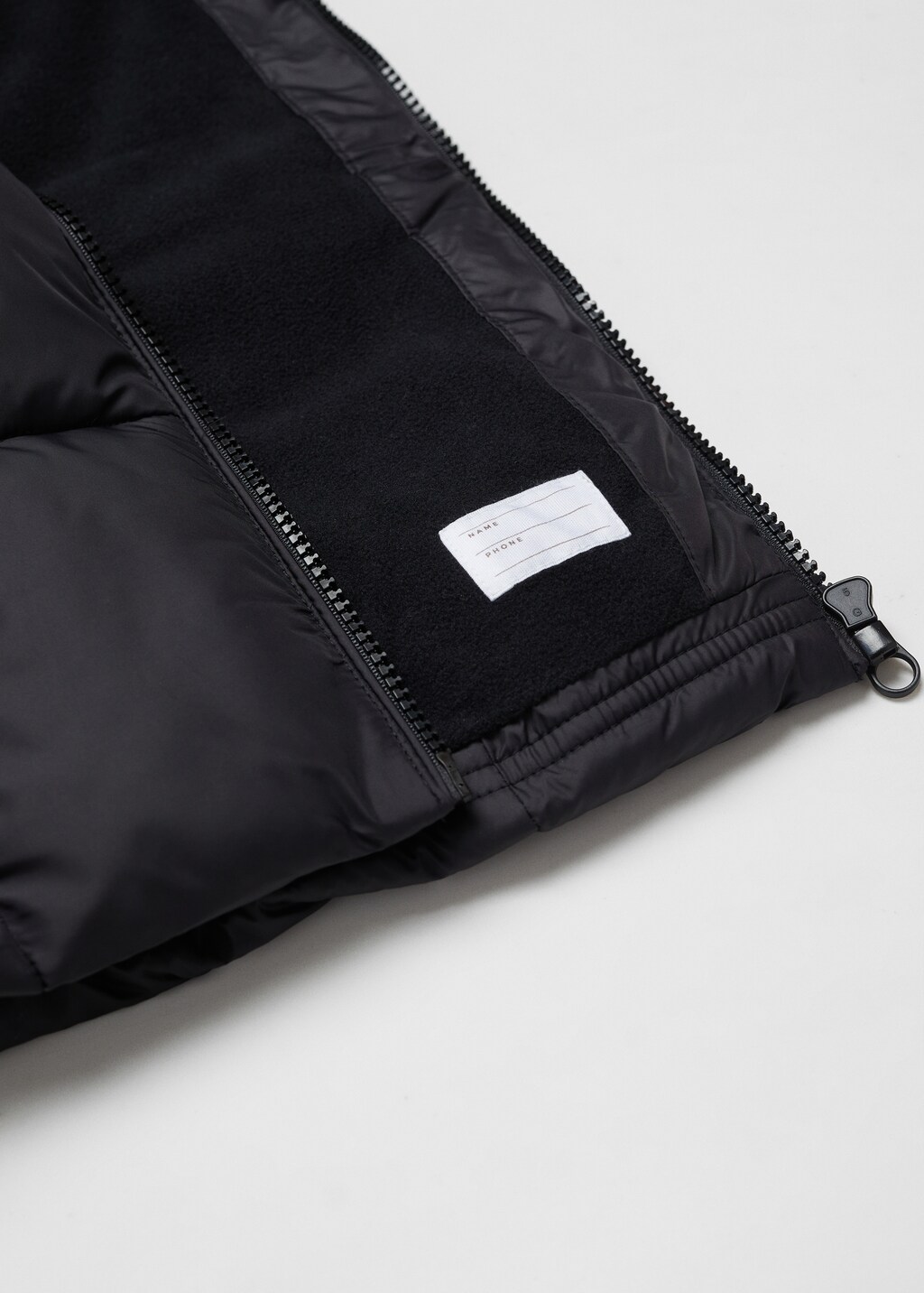 Hood quilted coat - Details of the article 8