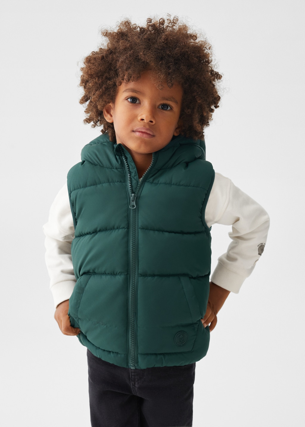 Quilted gilet - Medium plane