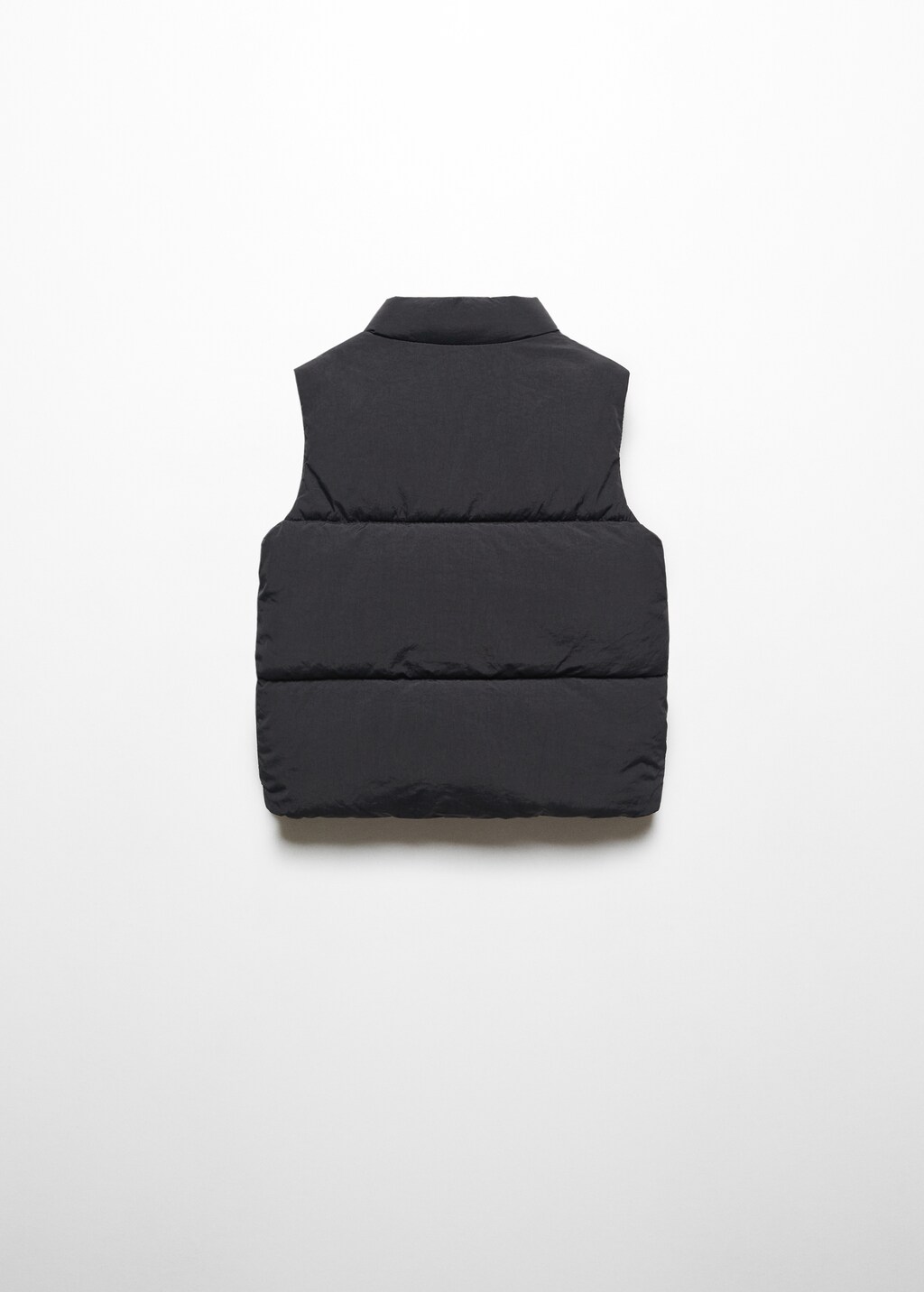 Quilted gilet - Reverse of the article