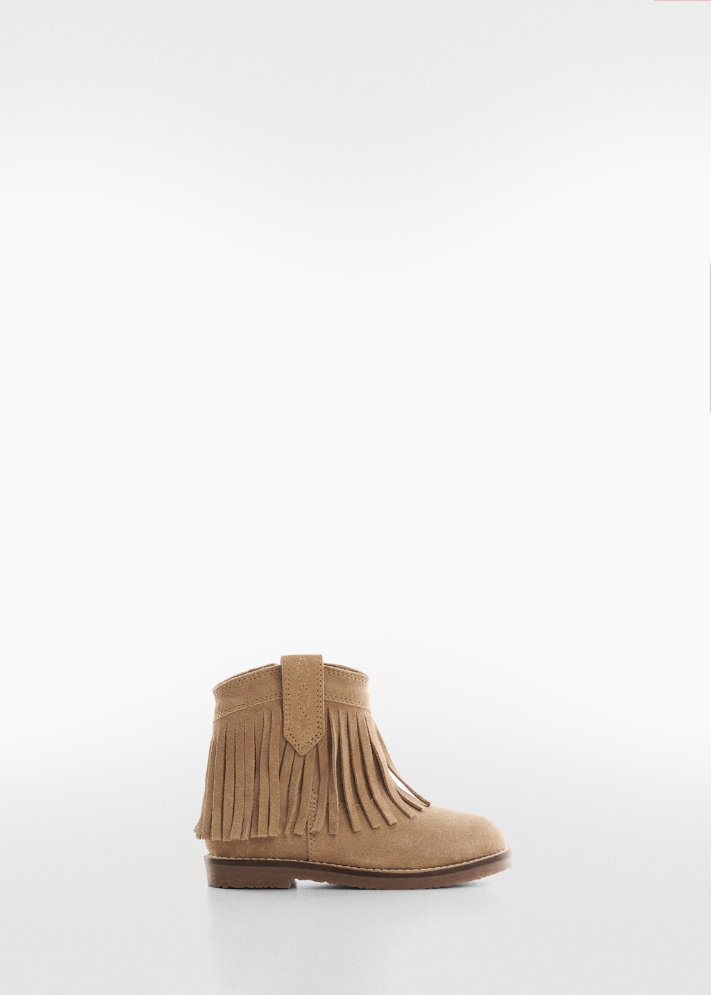 Fringed leather boots - Article without model