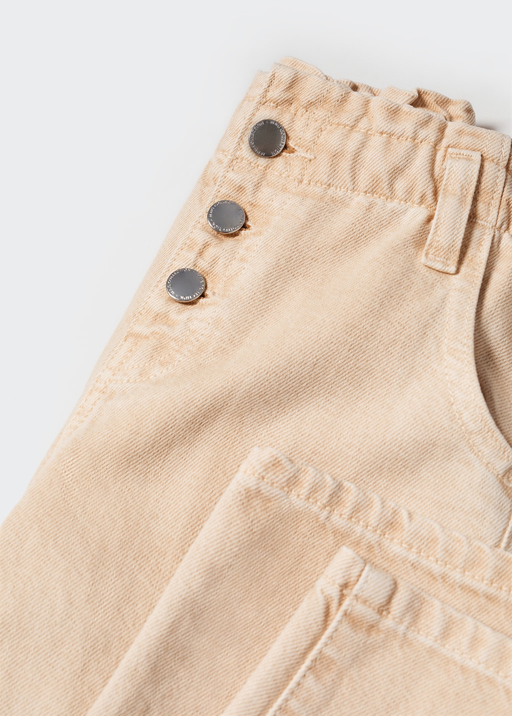 Cotton Paperbag Jeans - Details of the article 8