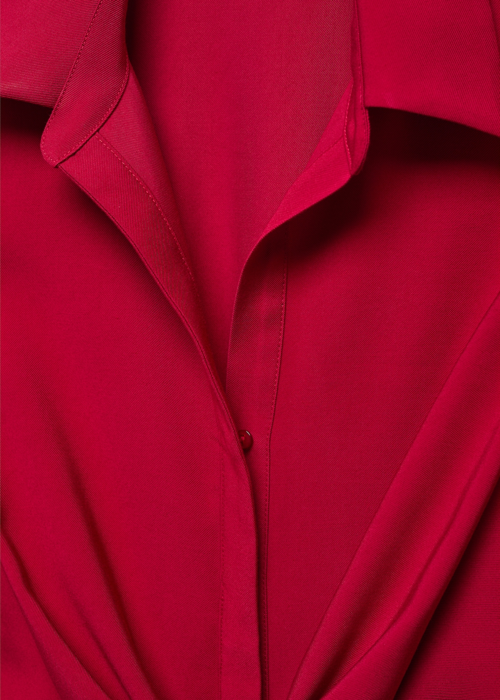 Knot detail shirt dress - Details of the article 8