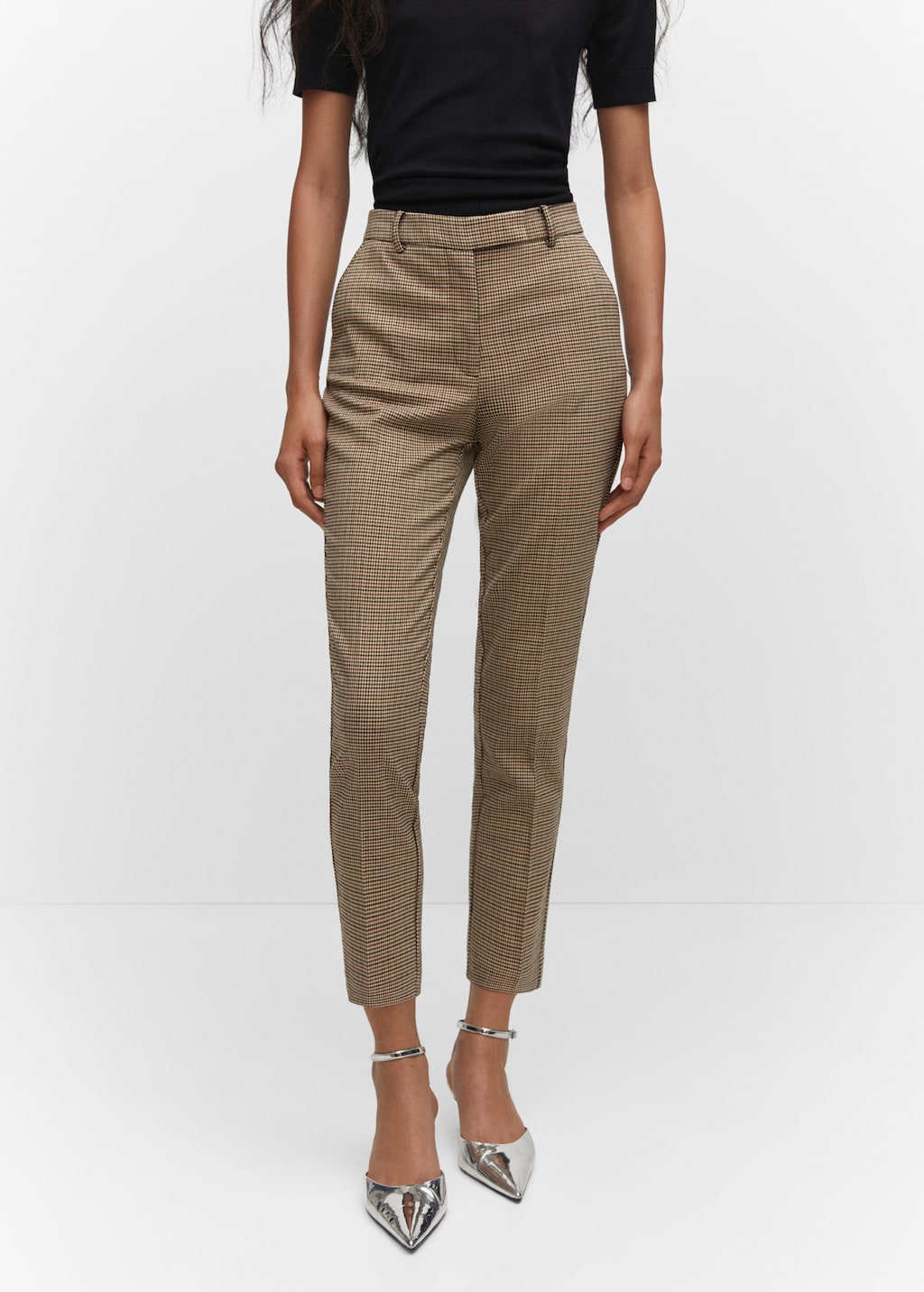 Mid-rise skinny trousers - Medium plane