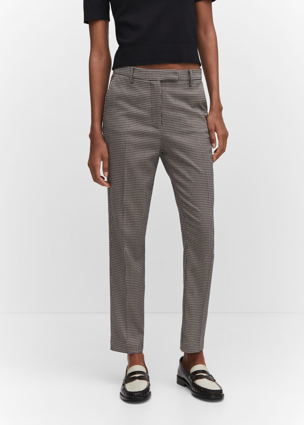 Mid-rise skinny trousers - Medium plane