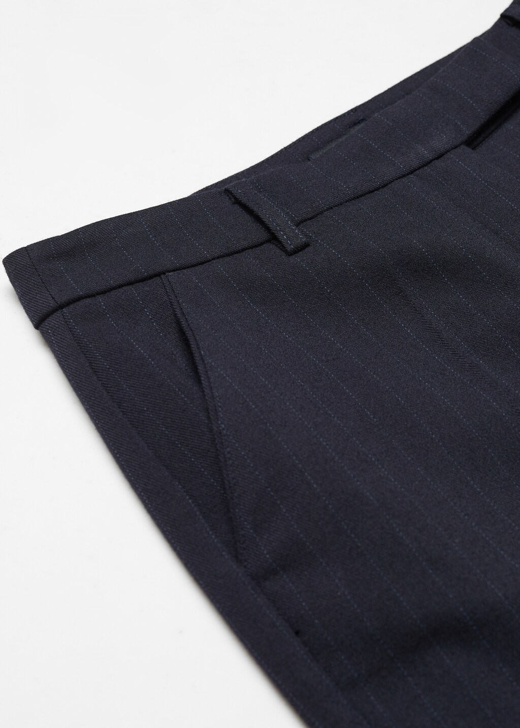 Mid-rise skinny trousers - Details of the article 8