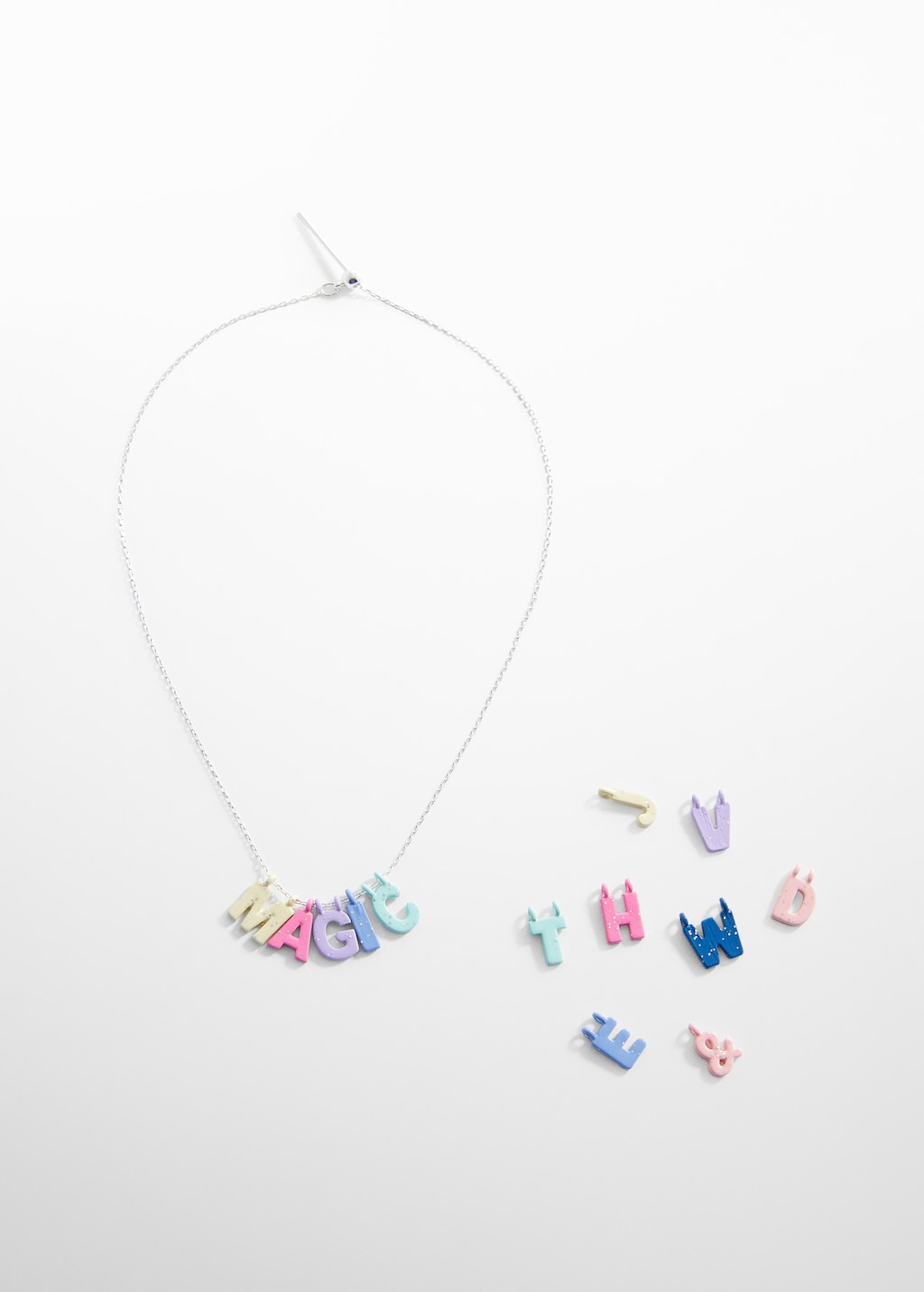 Letters bead necklace - Article without model