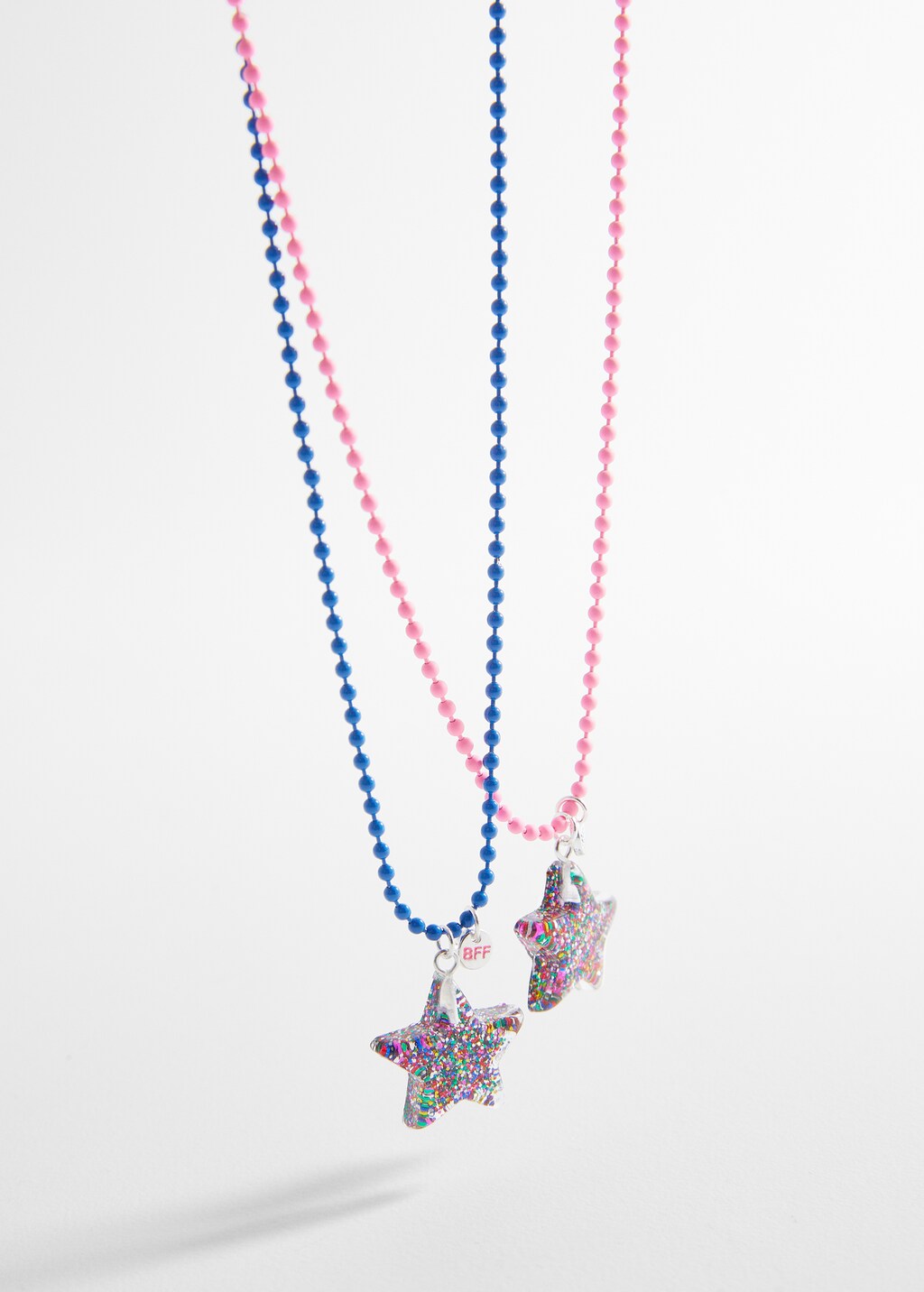 Stars necklace 2 pack - Medium plane