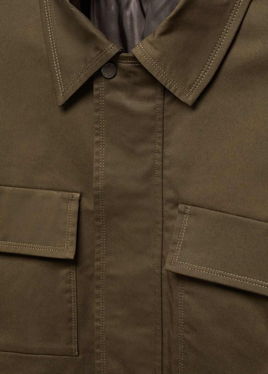 Cotton jacket with pockets - Details of the article 8