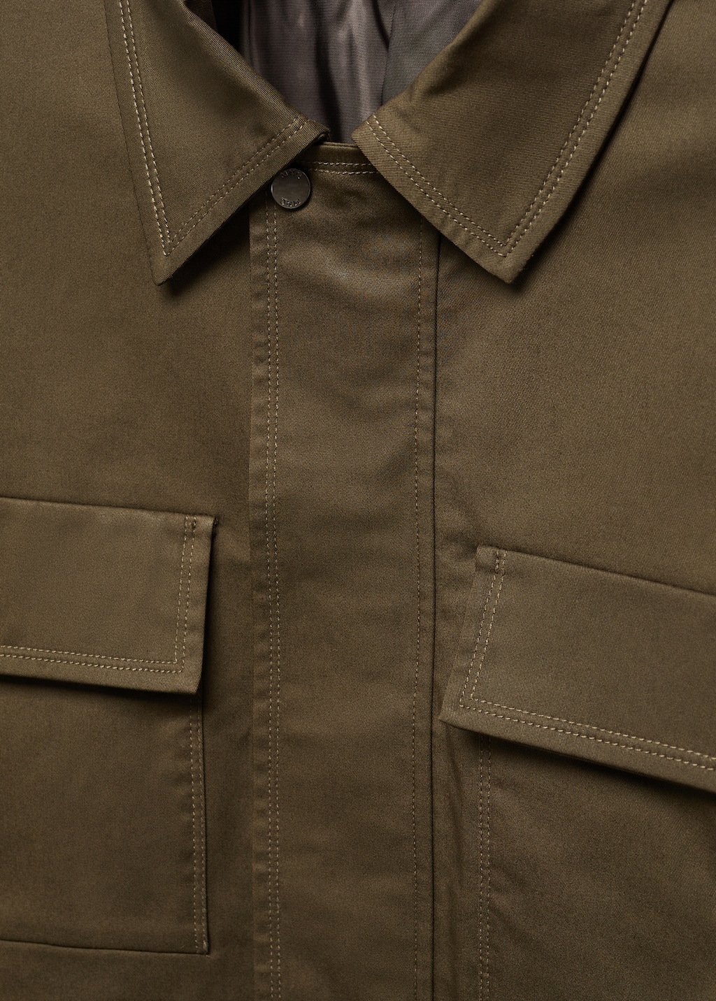 Cotton jacket with pockets - Details of the article 8