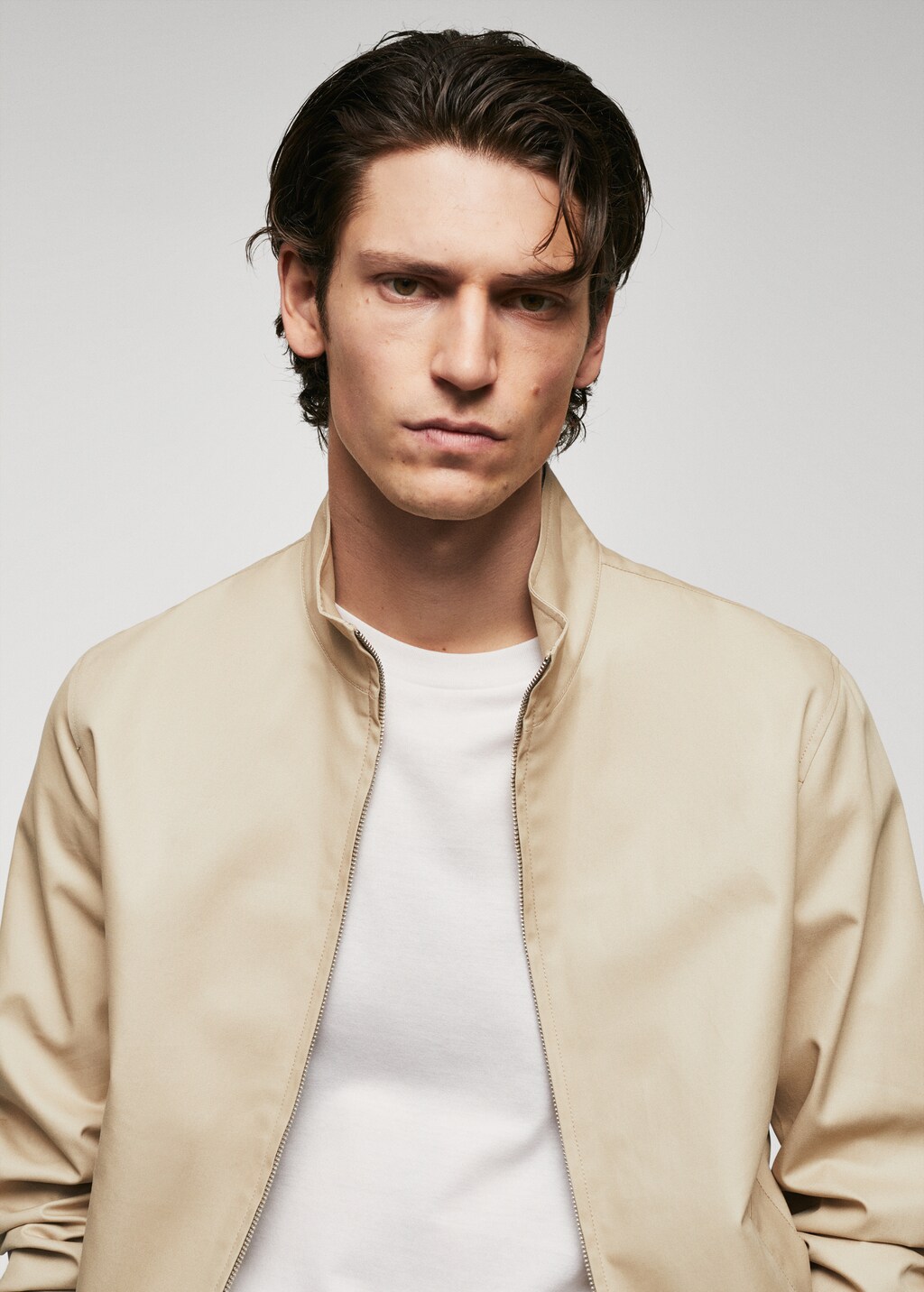 100% cotton bomber jacket - Details of the article 1