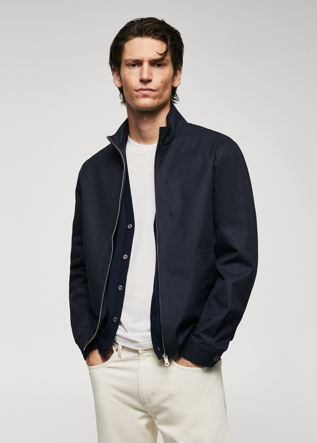 100% cotton bomber jacket - Medium plane