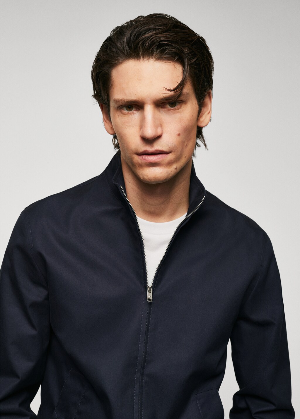 100% cotton bomber jacket - Details of the article 1