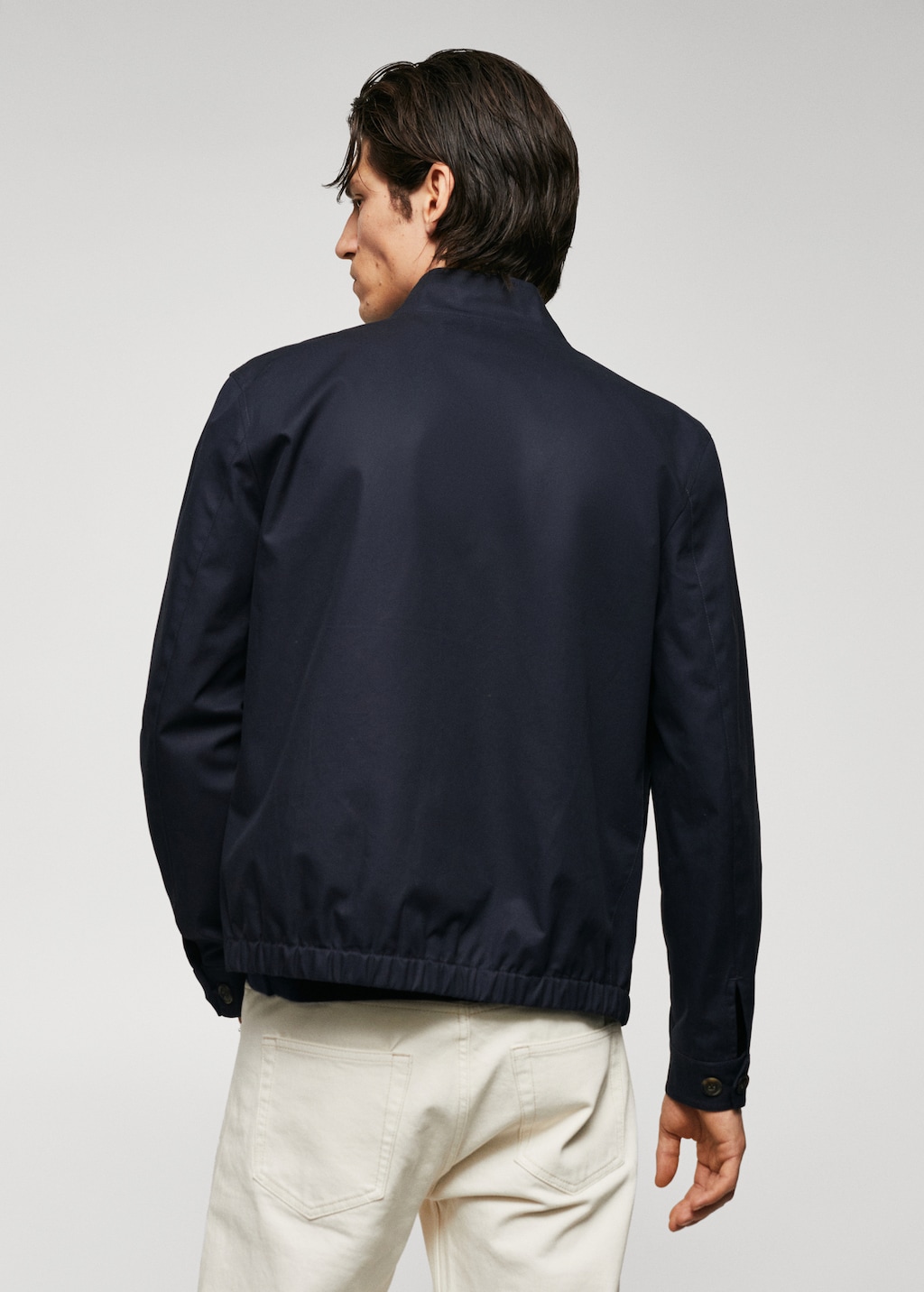 Men's cotton bomber jacket hotsell