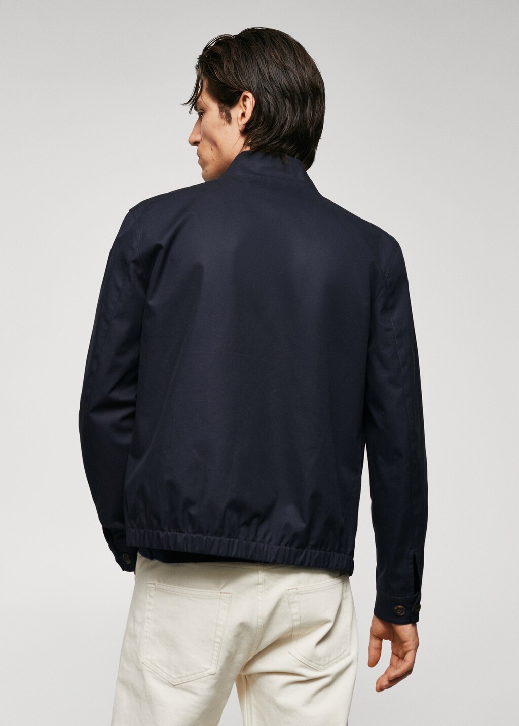 Chaqueta bomber 100% algodón - Reverso del artículo