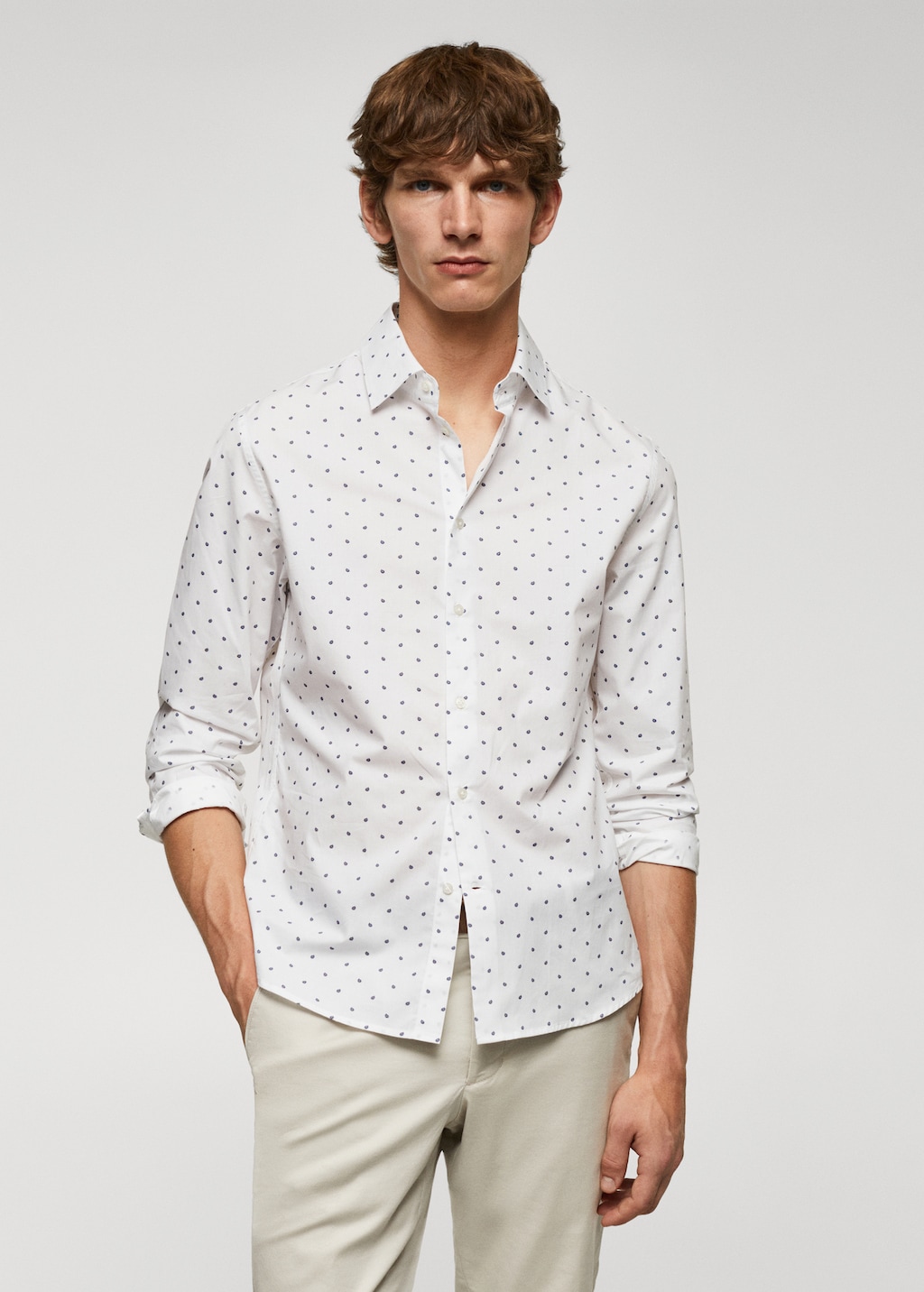 100% cotton printed shirt - Medium plane