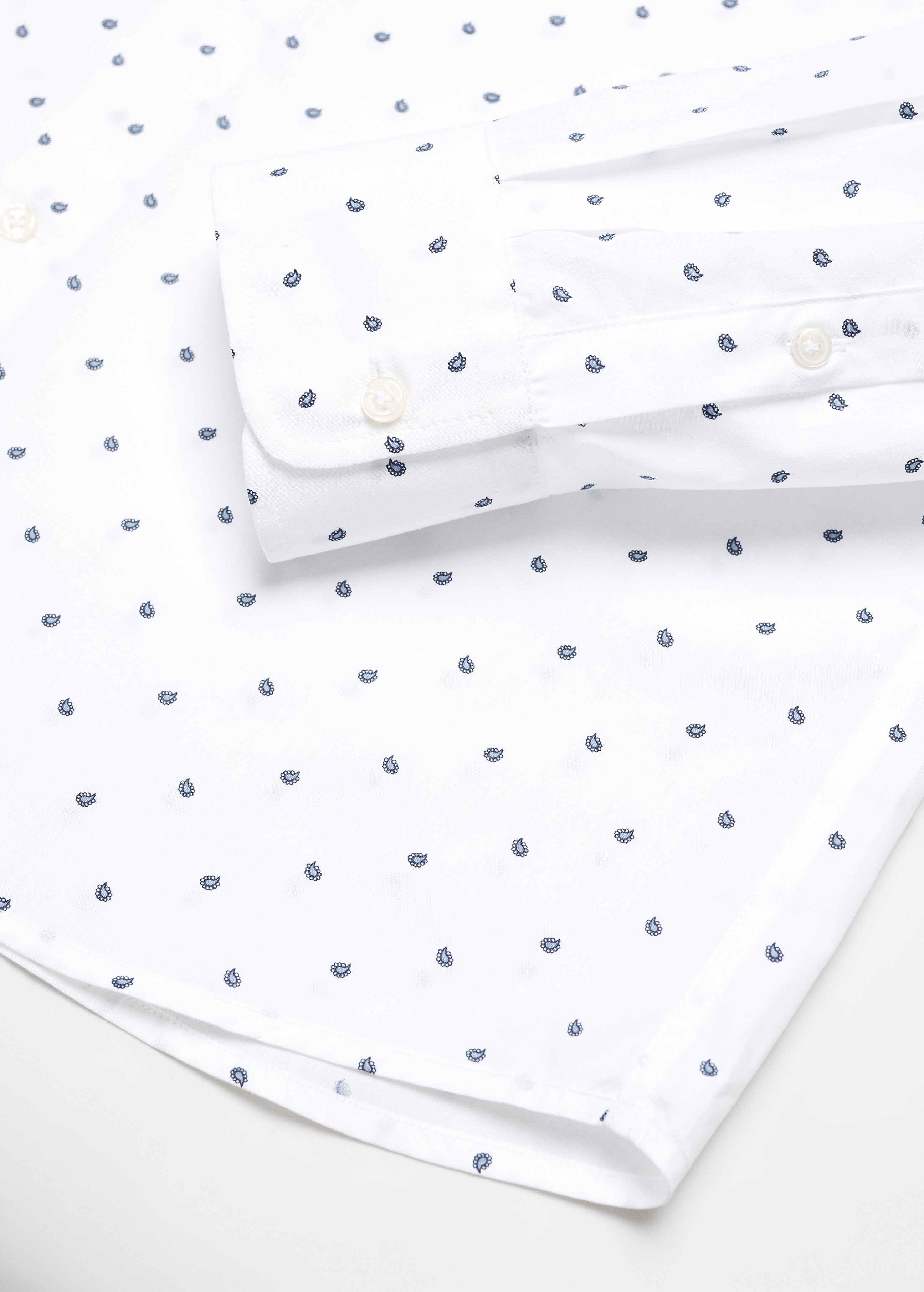 100% cotton printed shirt - Details of the article 8
