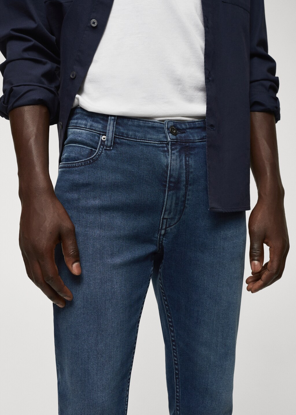 Tom tapered cropped jeans - Details of the article 1