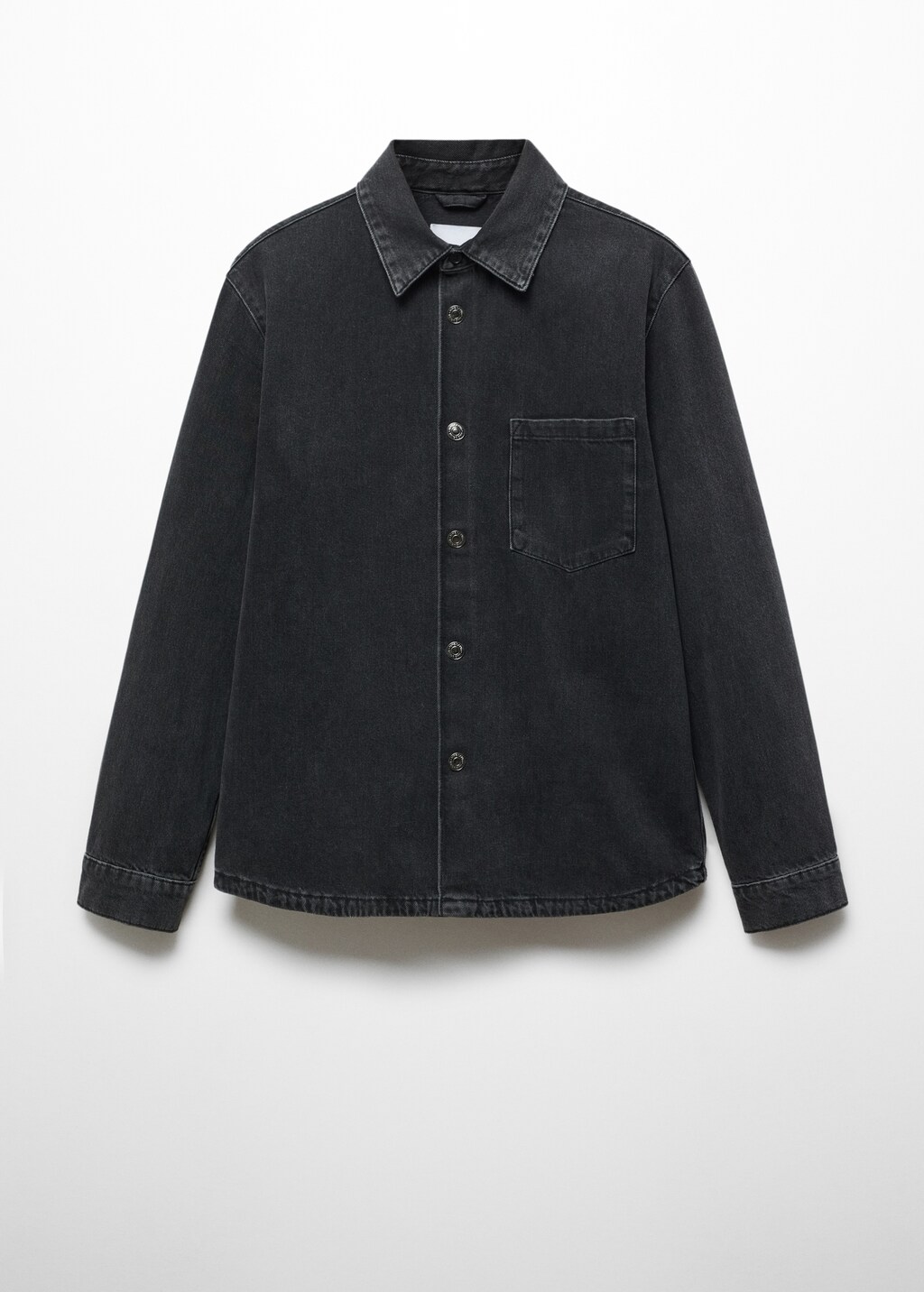 Pocket denim overshirt - Article without model