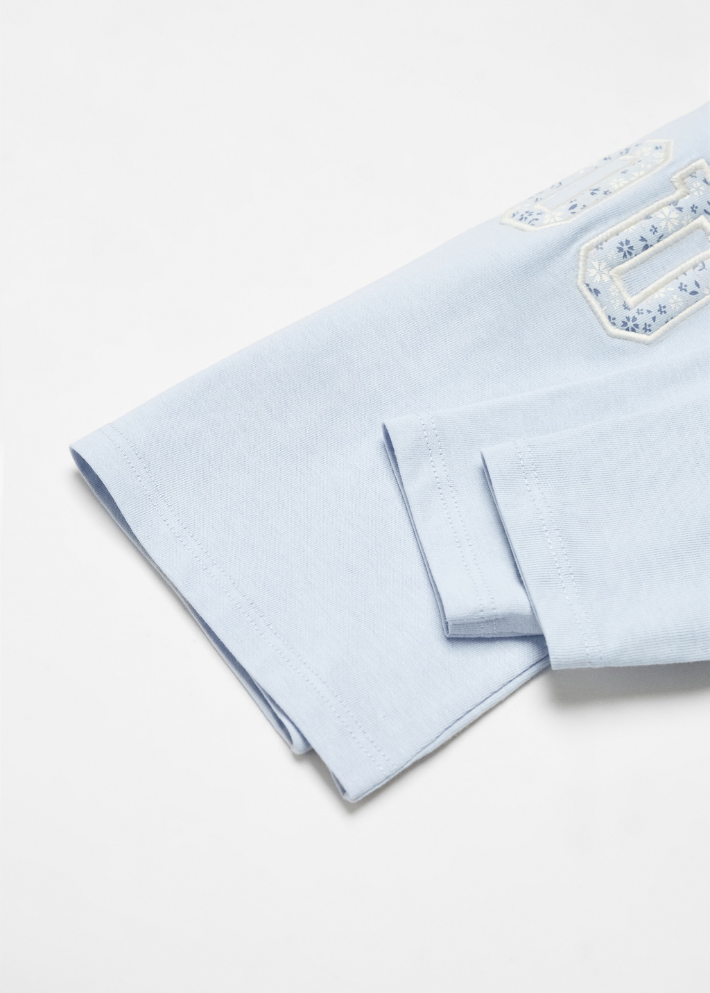 Printed cotton-blend T-shirt - Details of the article 8