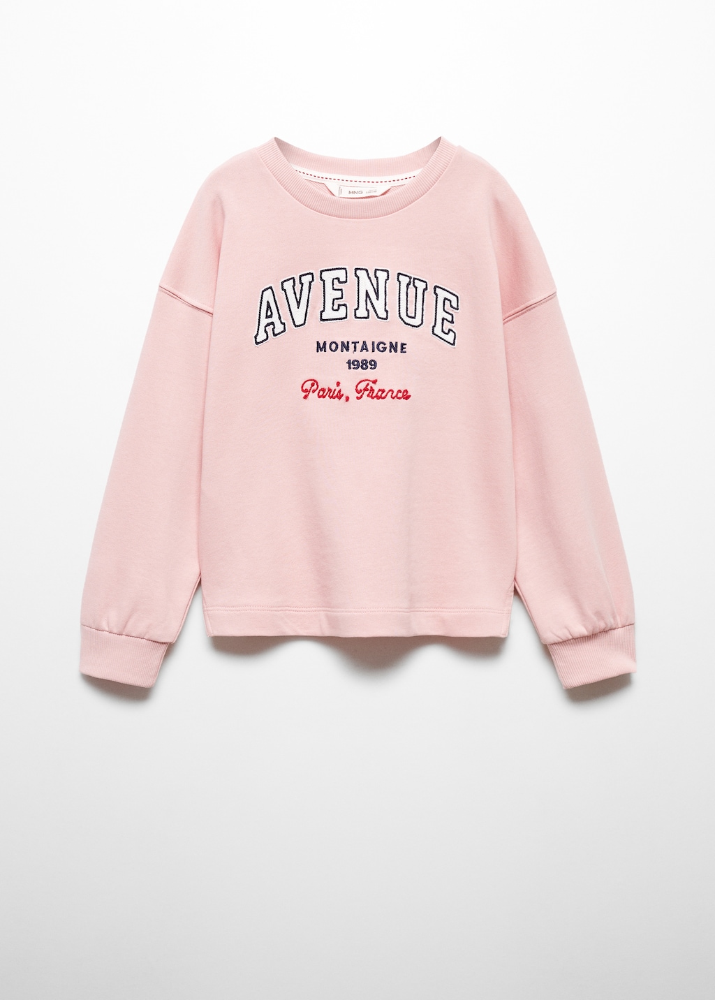 Message cotton sweatshirt - Article without model