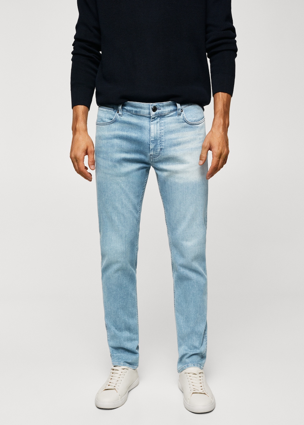 Slim Fit-Jeans Patrick Ultra Soft Touch - Mittlere Ansicht