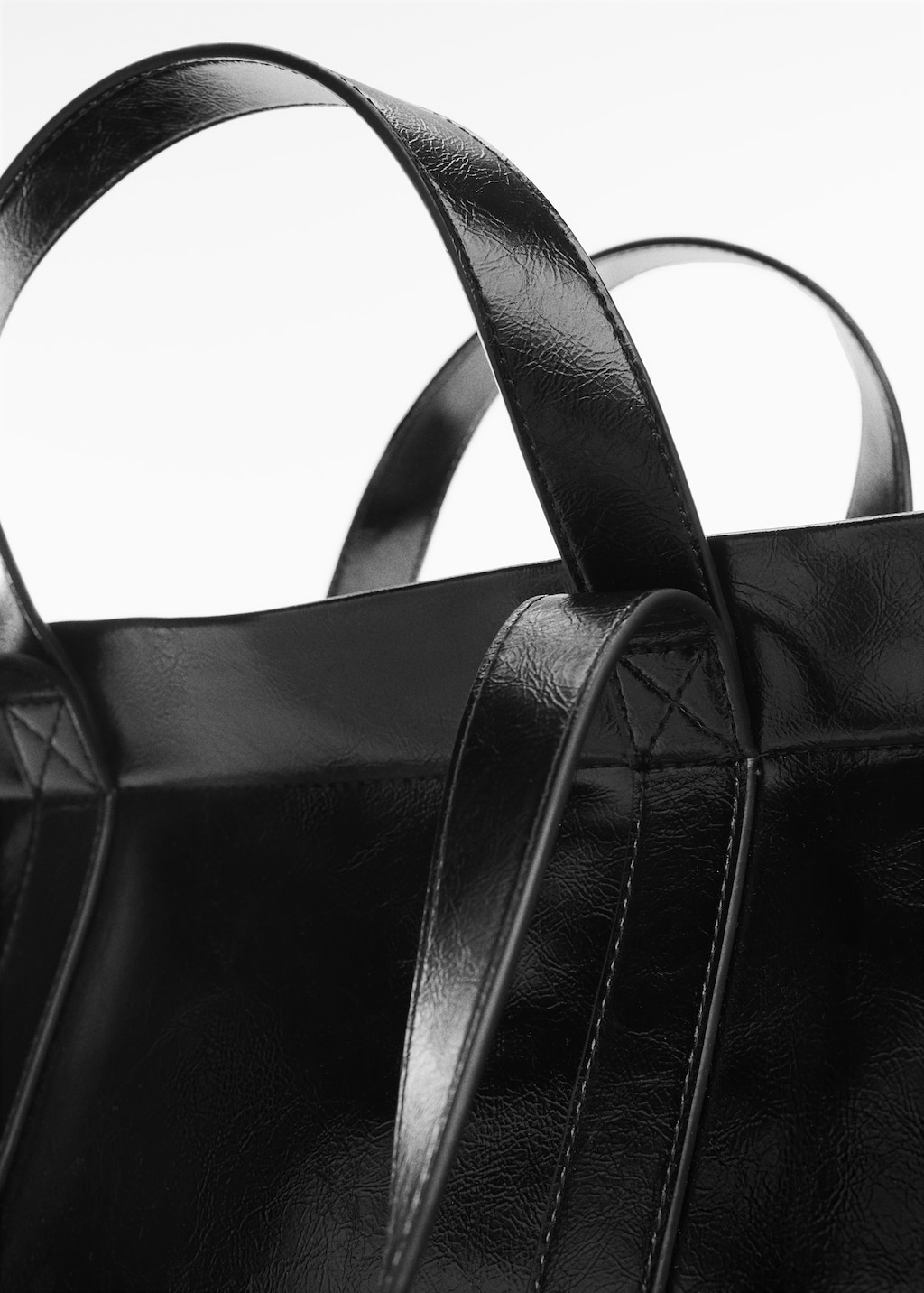 Shopper bag with double handle - Details of the article 1