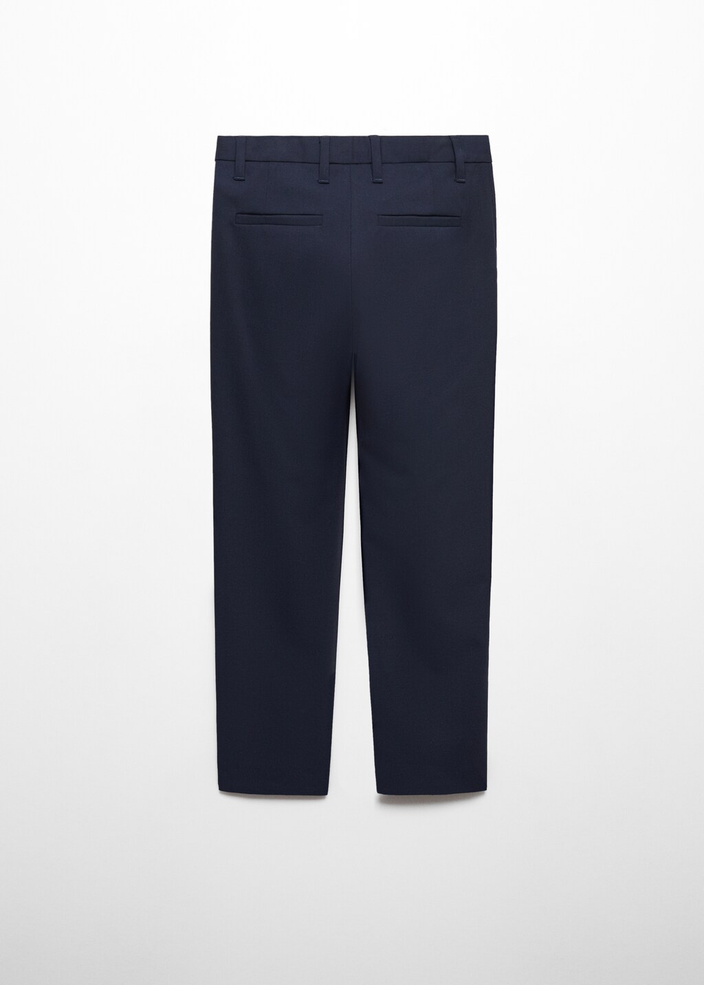 Straight suit pants - Reverse of the article