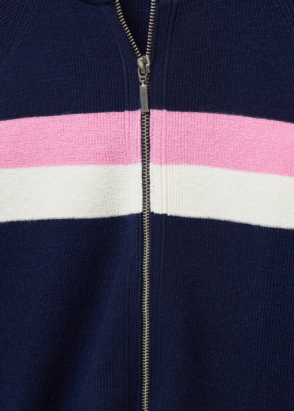 High neck sweater with zip - Details of the article 8