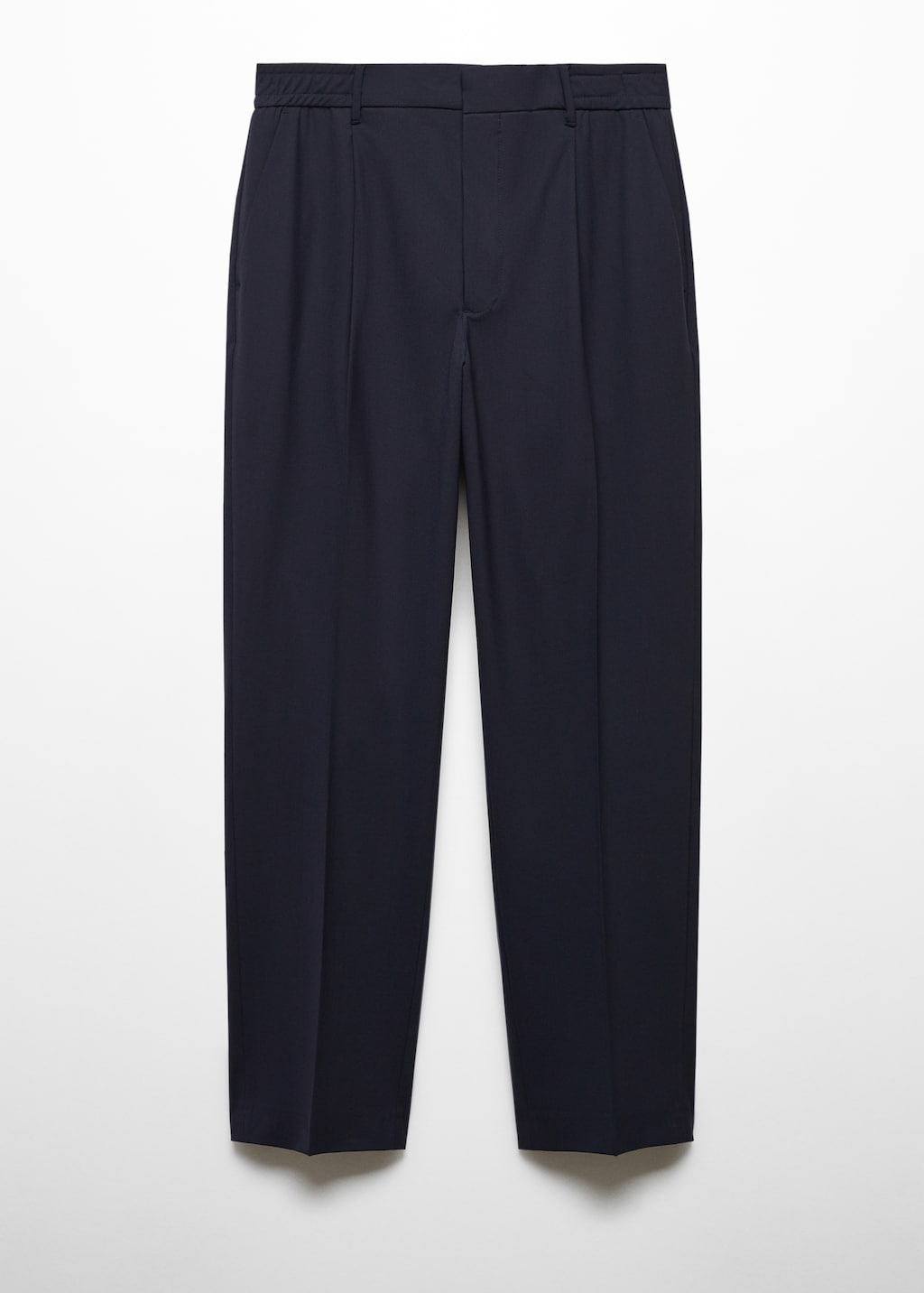 Relaxed-fit wool pants