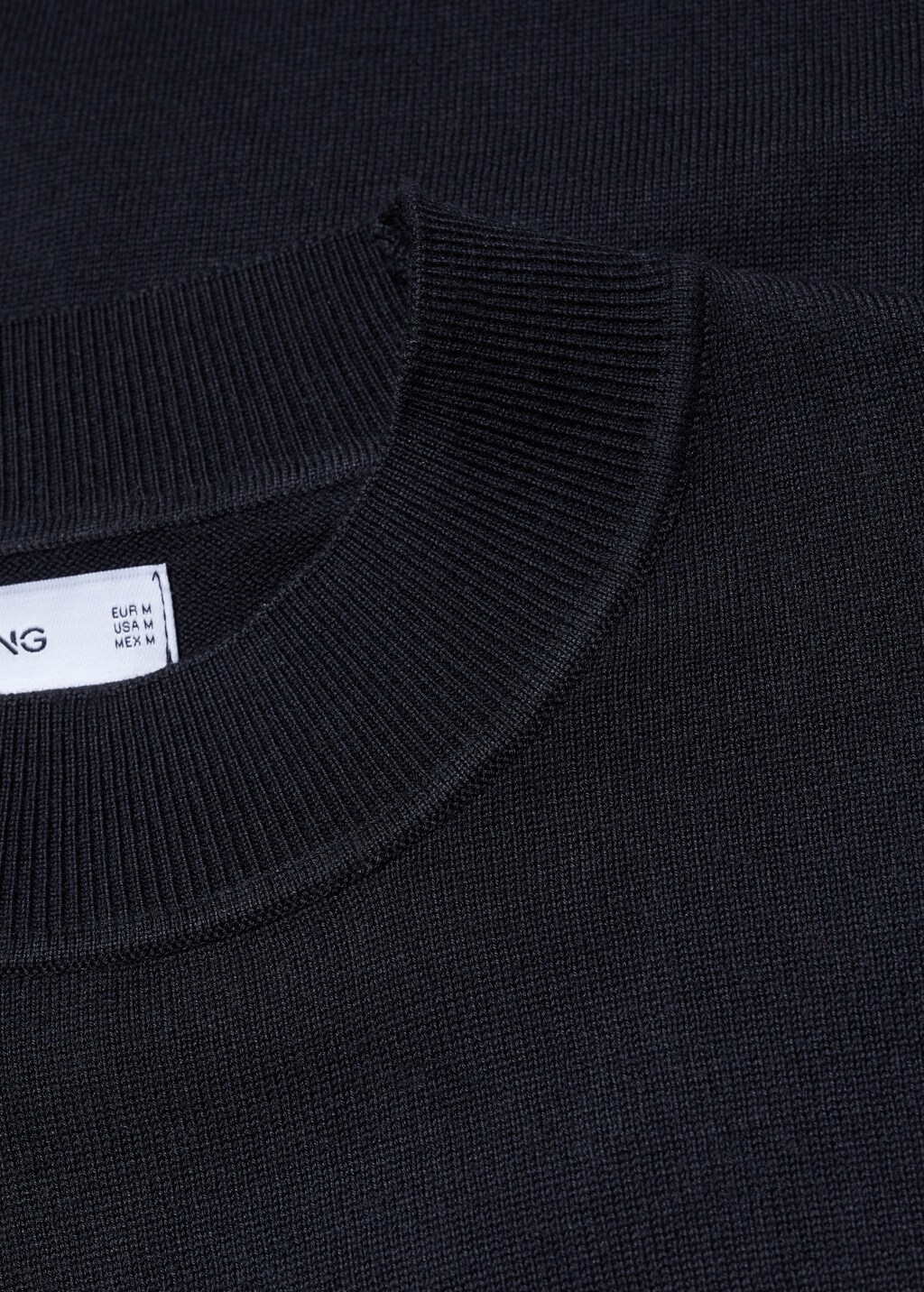 Perkins-neck recycled fabric sweater  - Details of the article 8